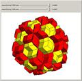 120 Rhombic Dodecahedra of the Second Kind Arranged in a Ball