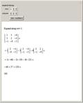 33 Determinants by Expansion