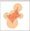 A Chain of Tangent Circles