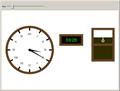 Analog & 24-Hour Digital Clocks
