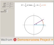 Angles Measured in Degrees and Radians