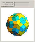 Assembling a Rhombic Triacontahedron