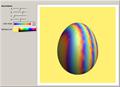 Egg Colored using Polynomials