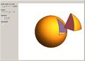 Extracting a Spherical Sector