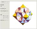 Framing a Rhombic Dodecahedron with Regular Octahedra