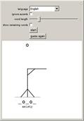 Hangman Word Game for a Computer Player