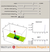 "Inverted Pendulum Controls" from the Wolfram Demonstrations Project