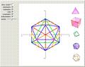 Metatron's Cube and the Platonic Solids