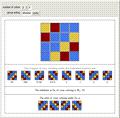 Orbits and Stabilizers of Groups Acting on Colorings of 4x4 Chessboards