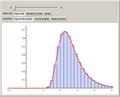 Probability Distribution for the kth Greatest of a Sequence of n Random Numbers