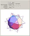 Relations between Golden Rhombic Solids and Some Archimedean Solids