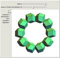 Rings of Five and Ten Polyhedra