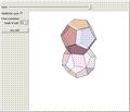 Rolling a Regular Dodecahedron on a Congruent Dodecahedron