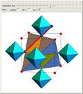 八面体、立方体、四面体和球体排列中的黄金比例