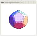 Transforming a Dodecahedron to a Snub Dodecahedron