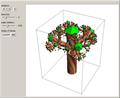 Tree Fractal in 3D