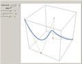 3D Cubic B-Spline Curves