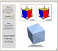 3D Image Reconstruction of a Cube from Multiple 2D Views