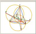 A Concurrency Generated by Lines through the Orthocenter and Circles about a Triangle's Sides