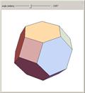 A One-Parameter Family of Zonohedra