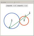 A Theorem about Two Tangent Circles