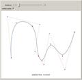 Algorithm for Cubic Nonuniform B-Spline Curve Interpolation