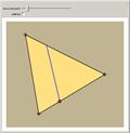Bisecting a Triangle