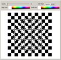 Checkerboard Bulge Illusion