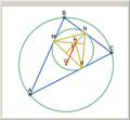 Collinearity of an Orthocenter, the Incenter, and the Circumcenter