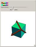 Compound of Tetrahedron and Cube