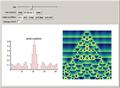 Continuous Cellular Automaton with Math Rules I