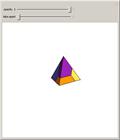 Decomposition of the Tetrahedron into Four Congruent Symmetrical Parts
