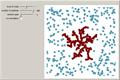 Diffusion-Limited Aggregation: A Real-Time Agent-Based Simulation