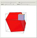 Dissecting a Cube into an Obtuse Rhombohedron, Three Congruent Rectangular Solids and Two Congruent Cubes