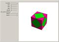 Dissection of a Cube into a Cuboctahedron and an Octahedron