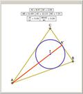 Division of an Angle Bisector by the Incenter