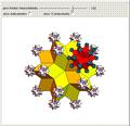 Dodecahedra and Rhombic Hexecontahedra in Fractal Arrangement