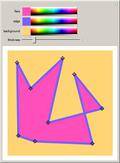 Drawing a Colored Polygon