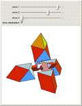 Four Octahedron-Tetrahedron Compounds around a Tetrahedron