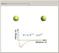 Gas Particle Attraction and Repulsion Using Lennard-Jones Potential