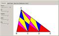 Gerwien's Simultaneous Dissection of Three Triangles of Same Area