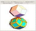 Helices on a Rhombic Icosahedron