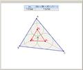 Inequalities for a Malfatti Triangle