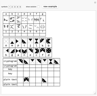 Kids' Cryptography with a Key from a Propositional Puzzle - Wolfram  Demonstrations Project