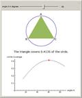 Largest Isosceles Triangle Inscribed in a Circle