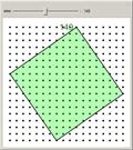 Lattice Squares of Integer Area