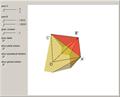 Locus of Points at Constant Distance from the Edges of a Trihedron