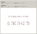 Matrix Representation of the Multiplicative Group of Complex Numbers