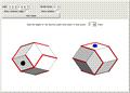 Mazes on Polyhedra Seen from Two Viewpoints