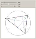 Nine-Point Circle in the Complex Plane
